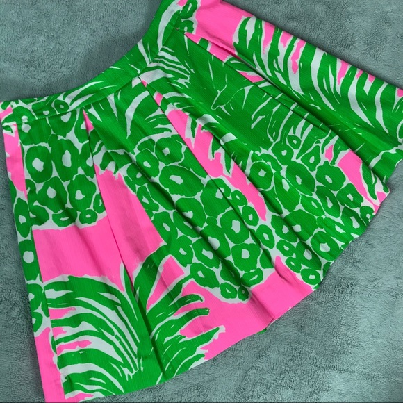 Lilly Pulitzer | Skirts | Lilly Pulitzer Parfait Pink Pout Flamenco ...